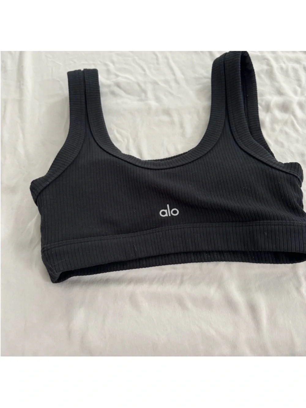Alo Black Wellness bra